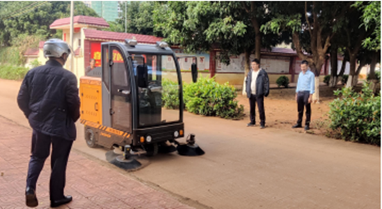 小身軀大能量,榮事達(dá)RS-CAR180多功能掃路車助力打造美